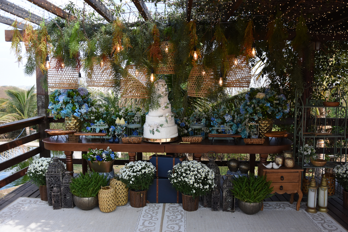 Casamento no espaço dos Ipês