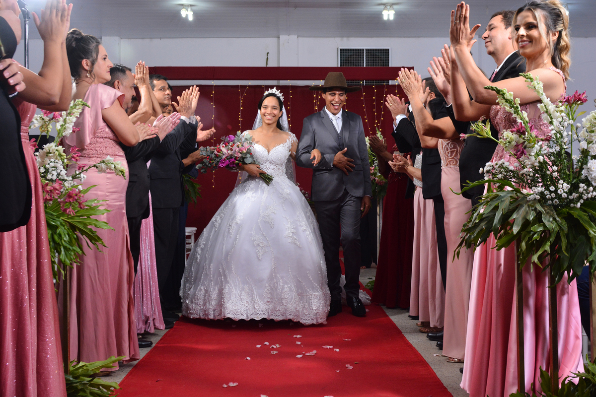 Festa de Casamento no salão Divino do Gas Itaberai