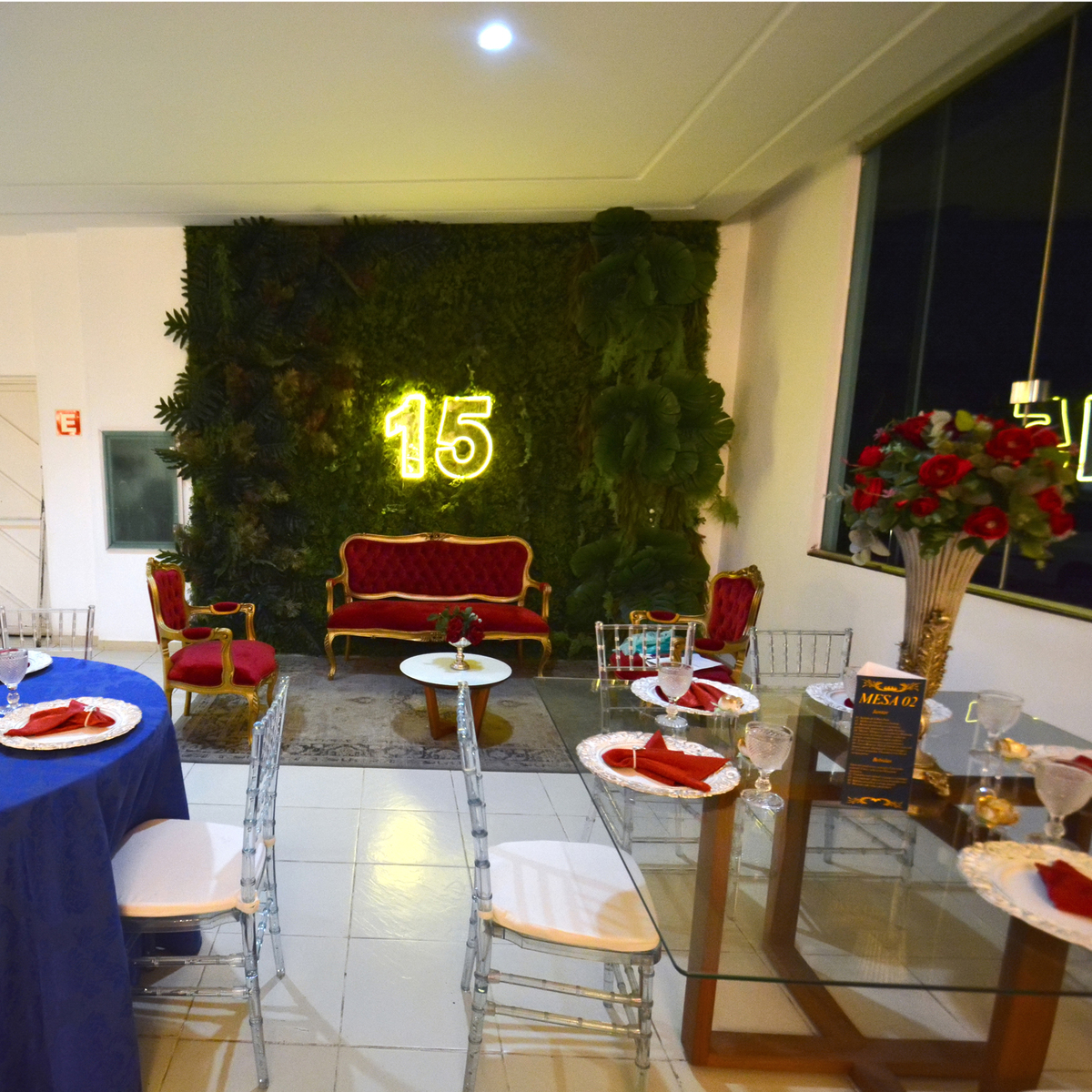 decoração de festa de 15 anos