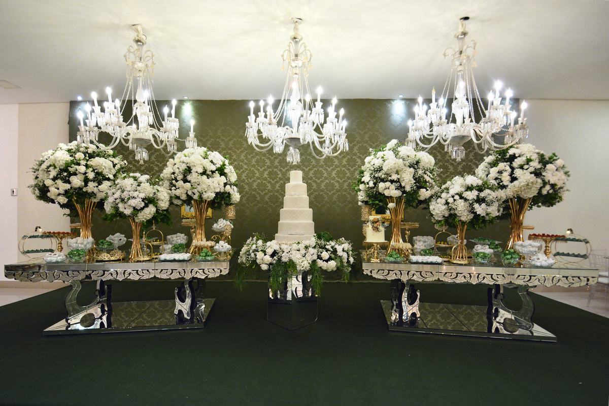 Mesa de bolo no Imperador Hall