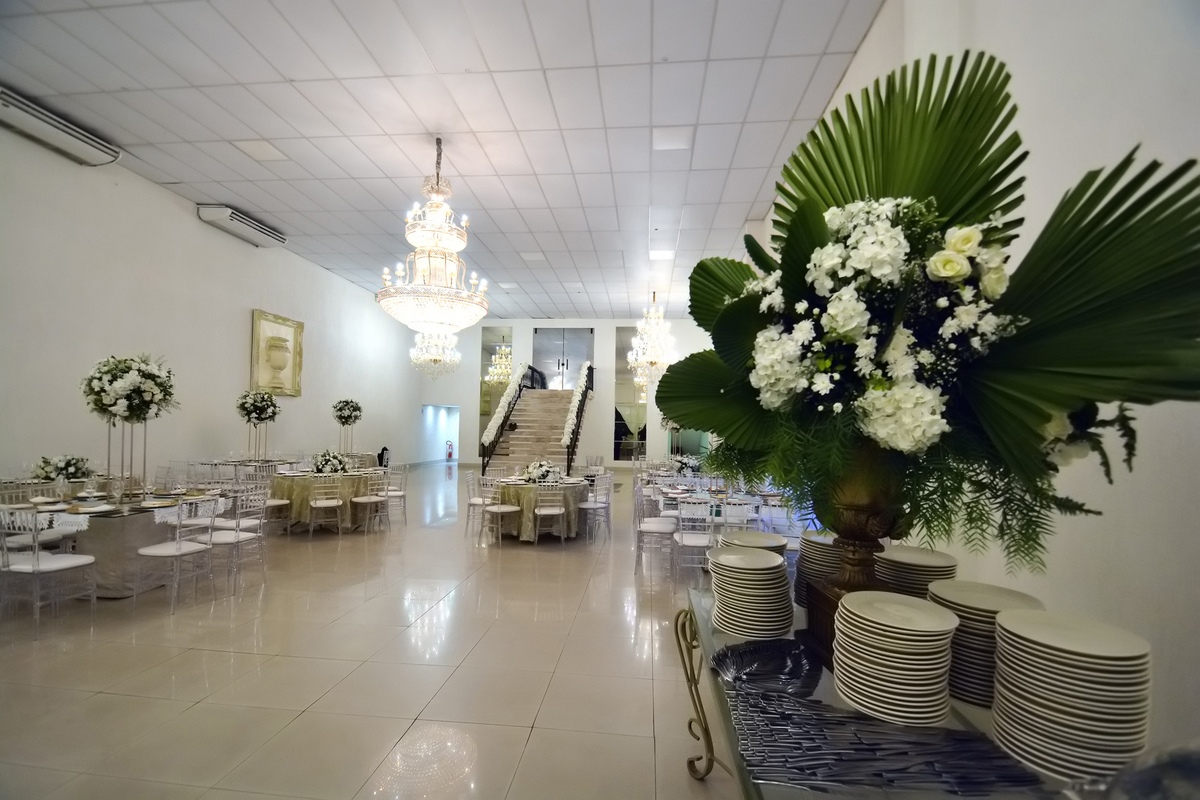 buffet no salão de festas Imperador Hall