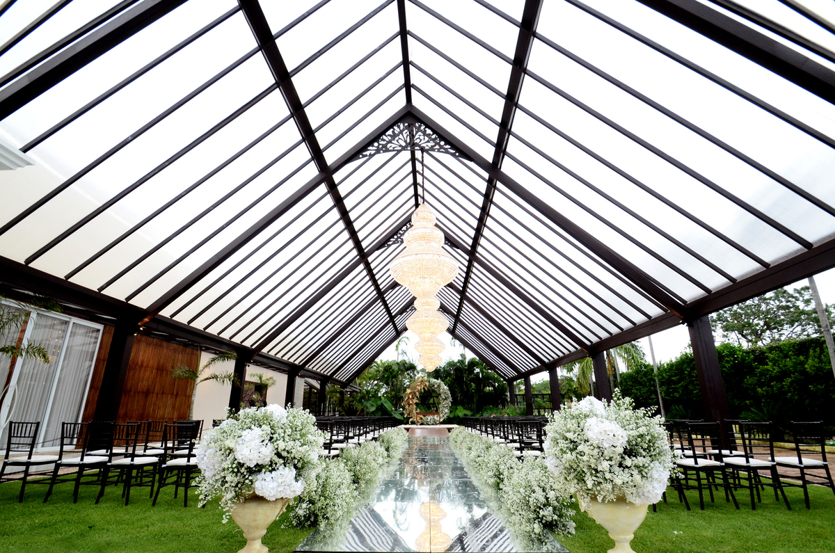 Espaço para casamentos no Imperador Hall