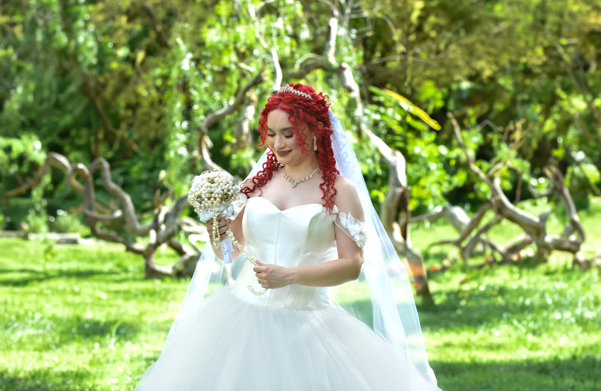 Meu ensaio fotográfico de Noiva