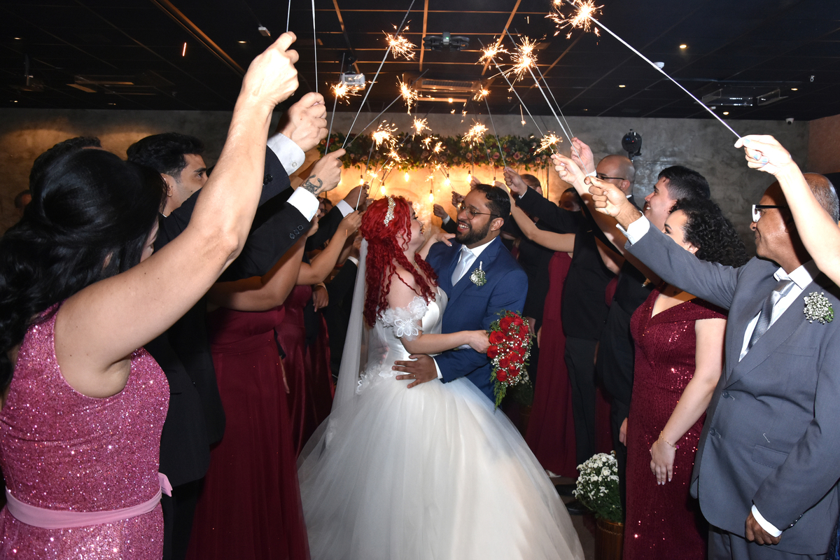 Festa de casamento no Coco Bambu