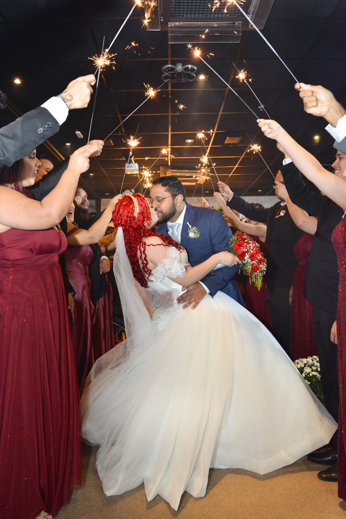 Festa de casamento no Coco Bambu Aguas Claras