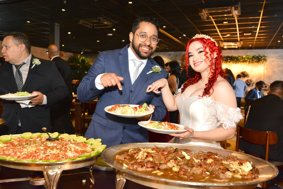 Casamento no restaurante Coco Bambu Aguas Claras