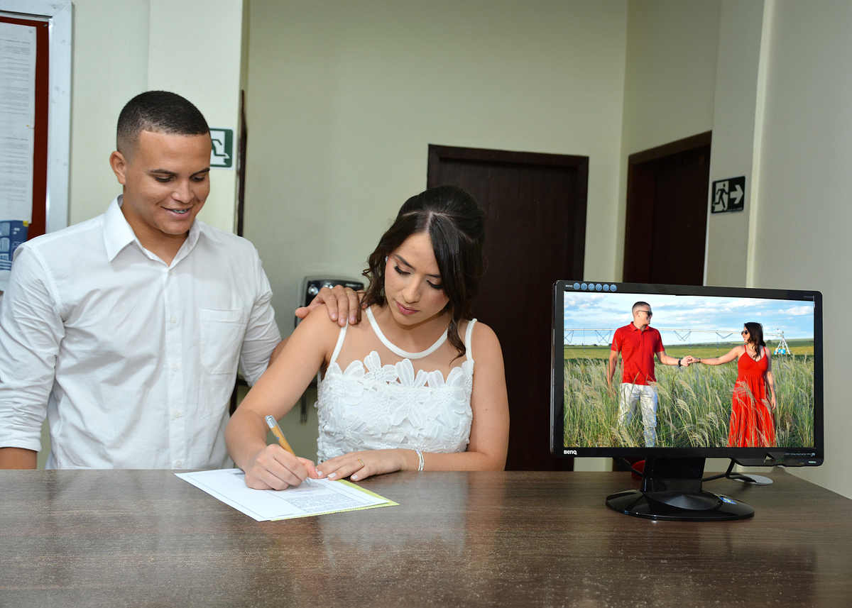 Casamento civil na chapada Gaúcha