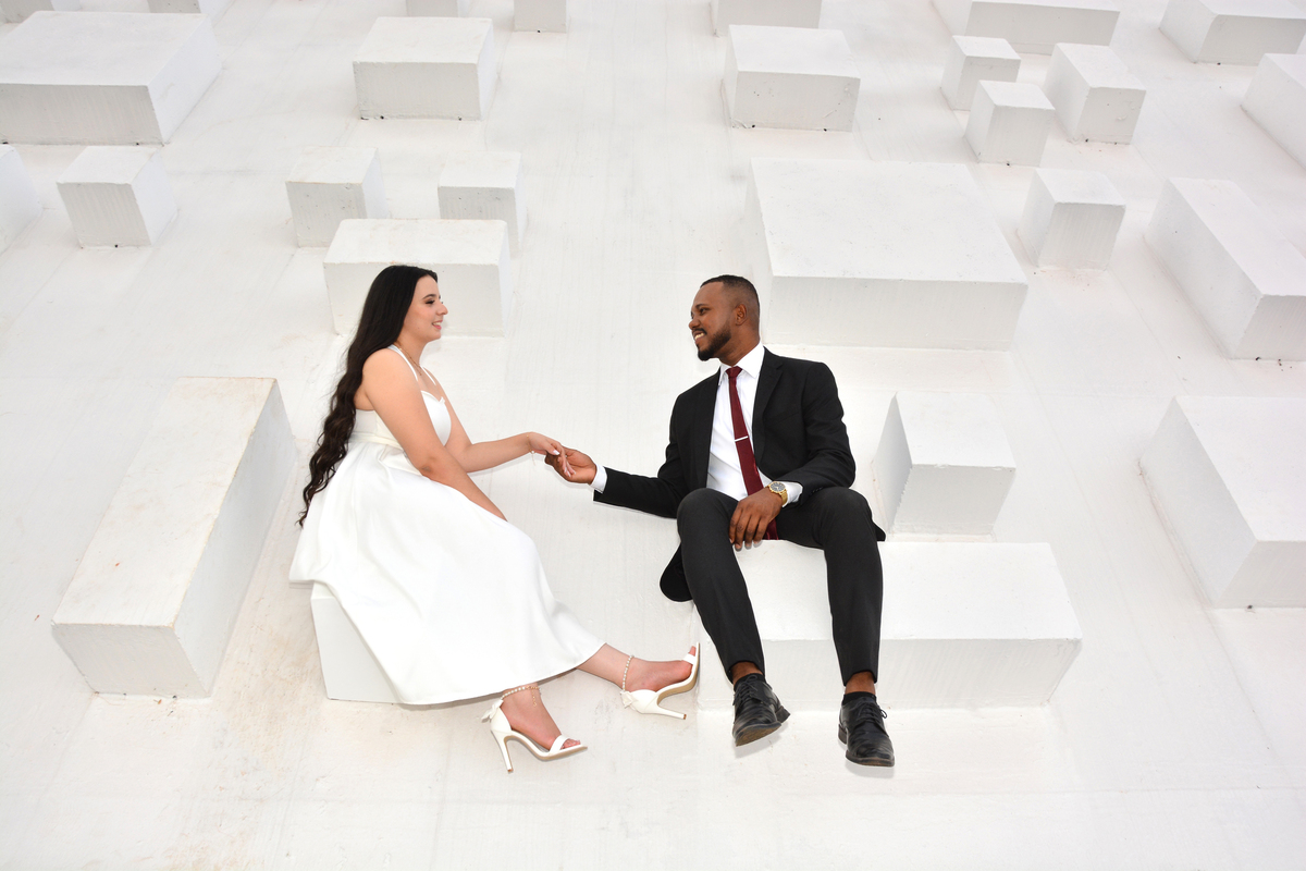 Ensaio Pré-wedding no teatro Nacional