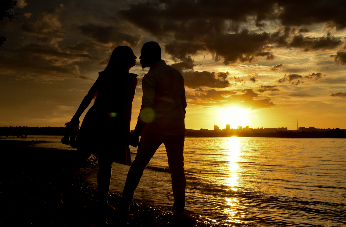 Por do sol em Brasilia