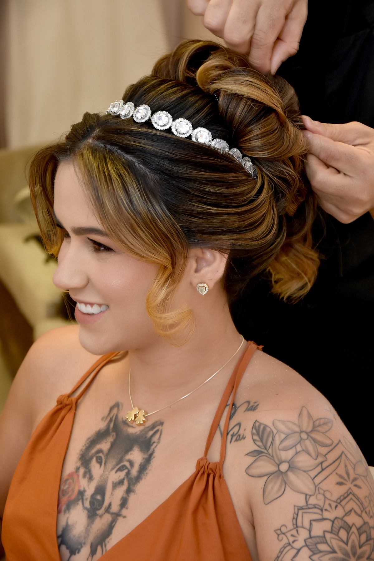 Maquiagem e cabelo pra Noivas