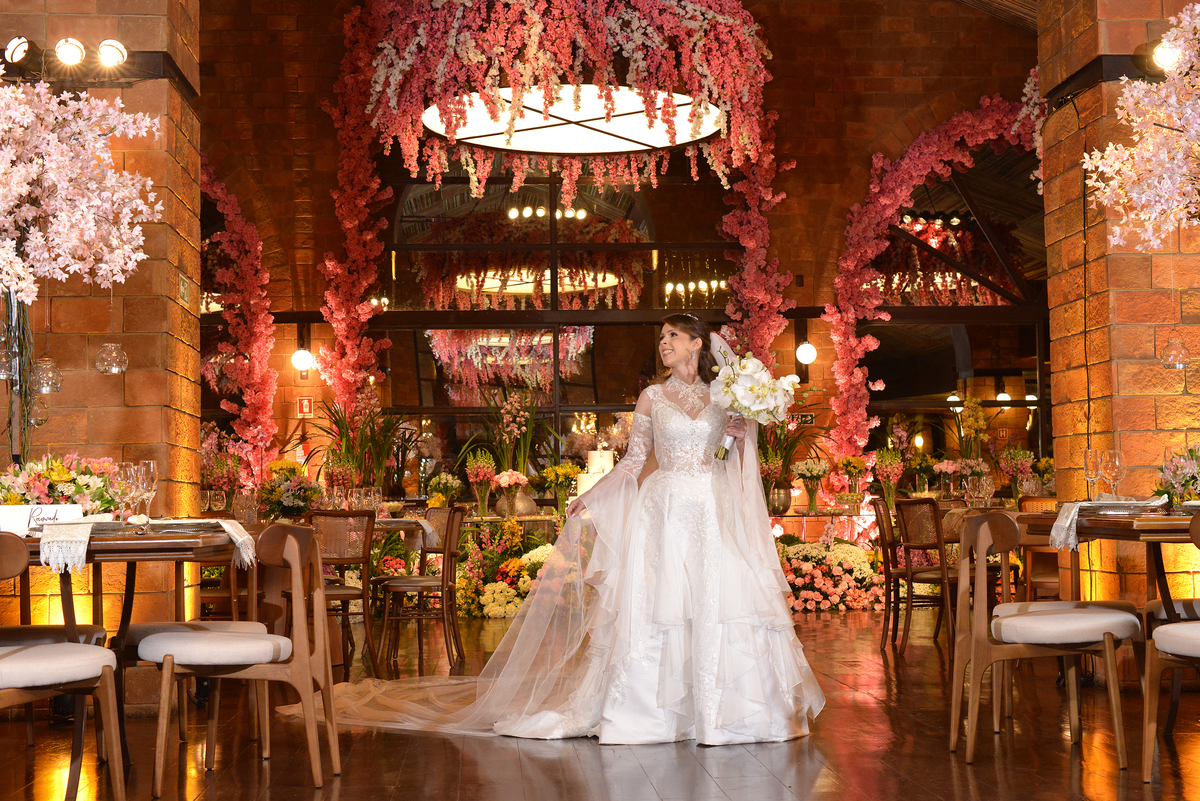 Ensaio fotográfico de Noiva no espaço da Lenda