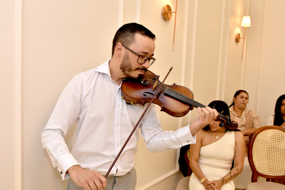 Violinista no Casamento Civil