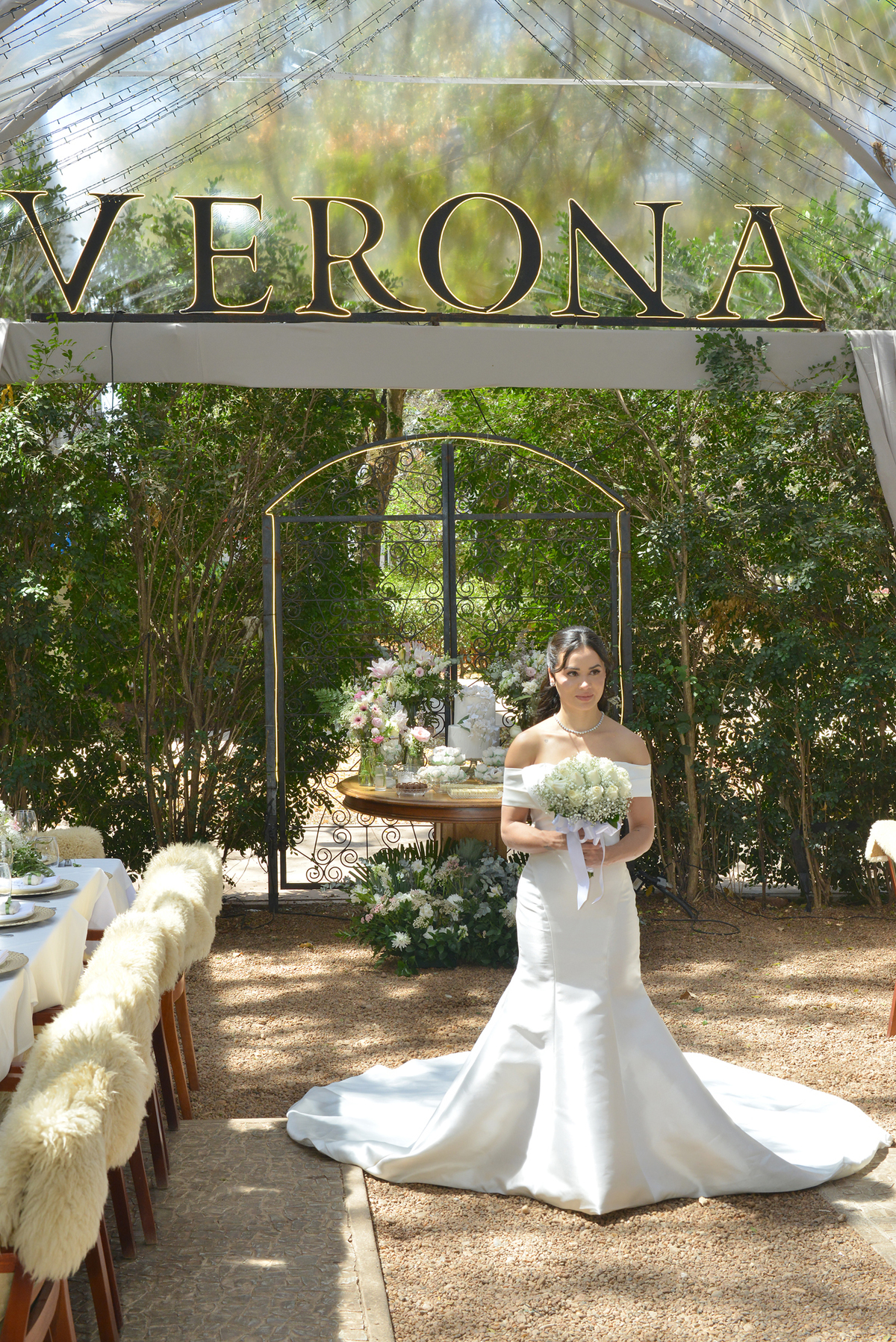 Fotos de Noiva no Restaurante Verona