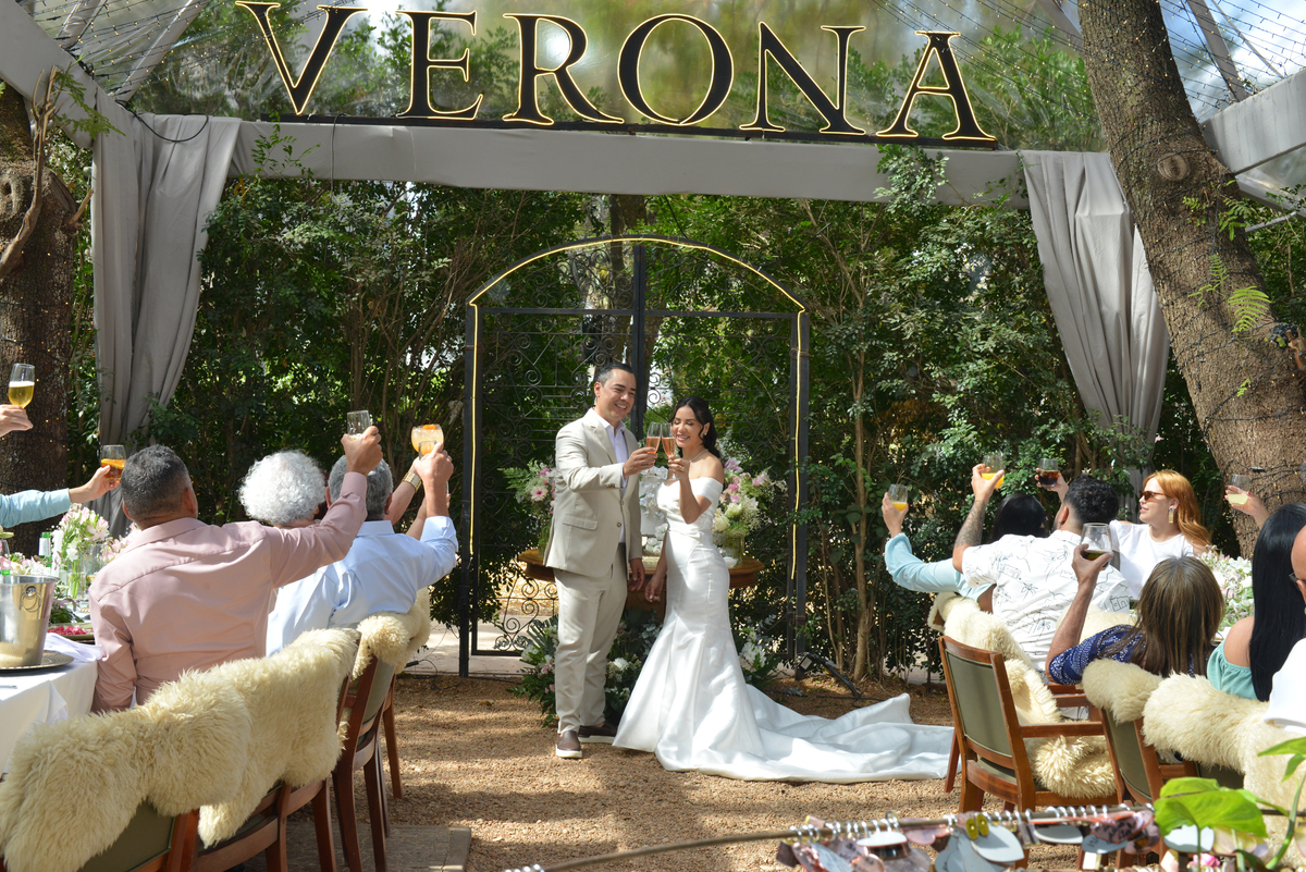 Mini Wedding no Restaurante Verona