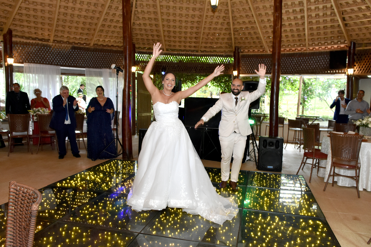 Casamento no espaço  pra eventos Cana Brava
