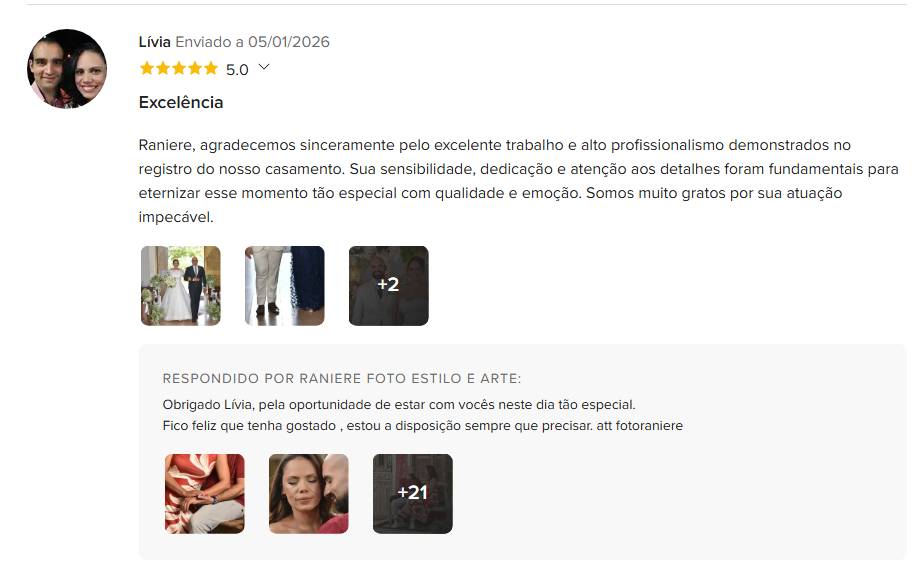 Depoimento sobre o fotografo Raniere Pedroza