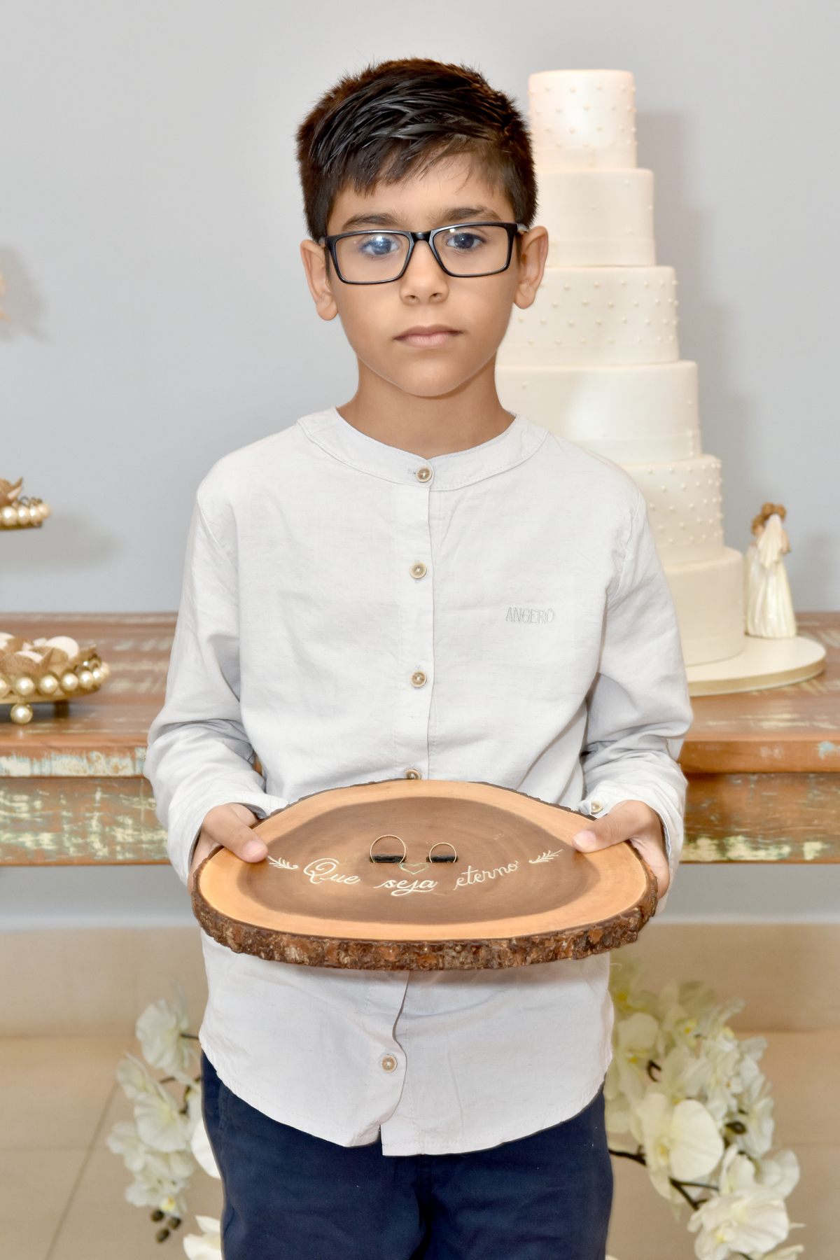 Entrada das alianças em casamento Civil