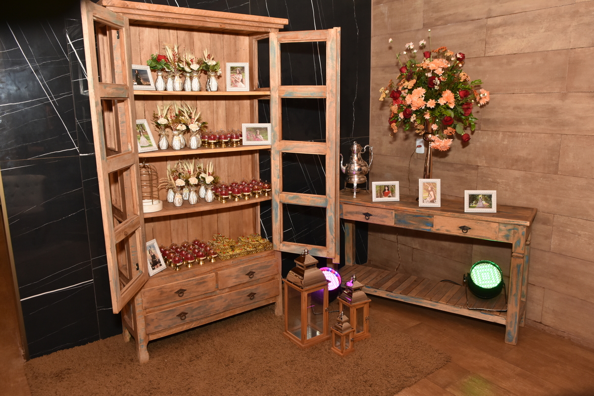 Decoração do salão de festas Flamingo  ADE Quadra 3