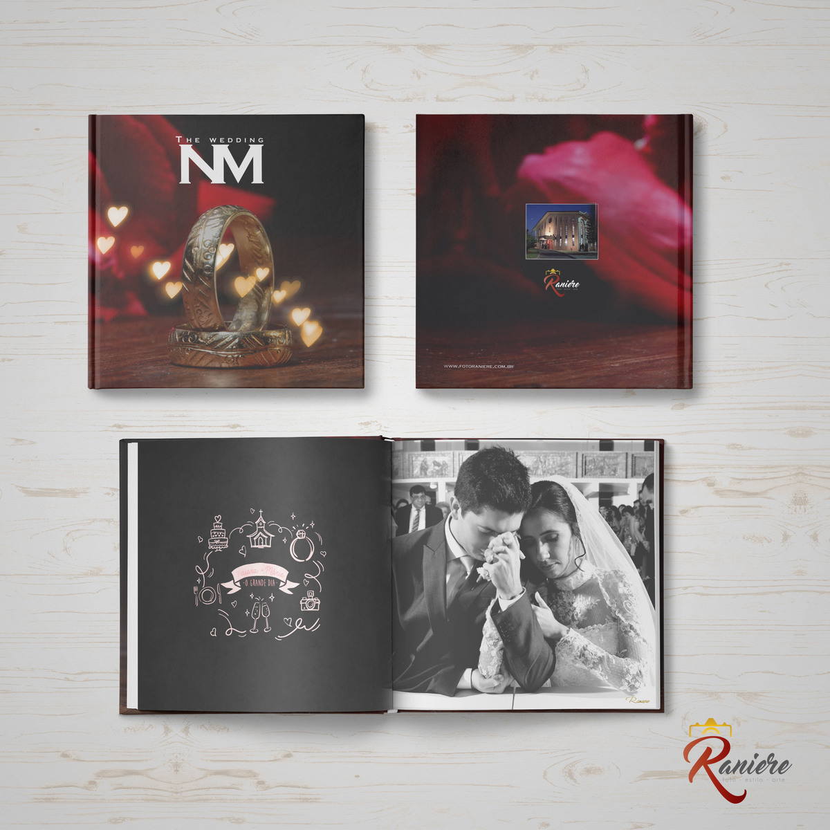 diagramação de albums e encadernação