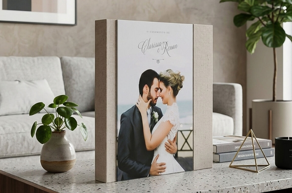 Venha fazer o seu album de casamento