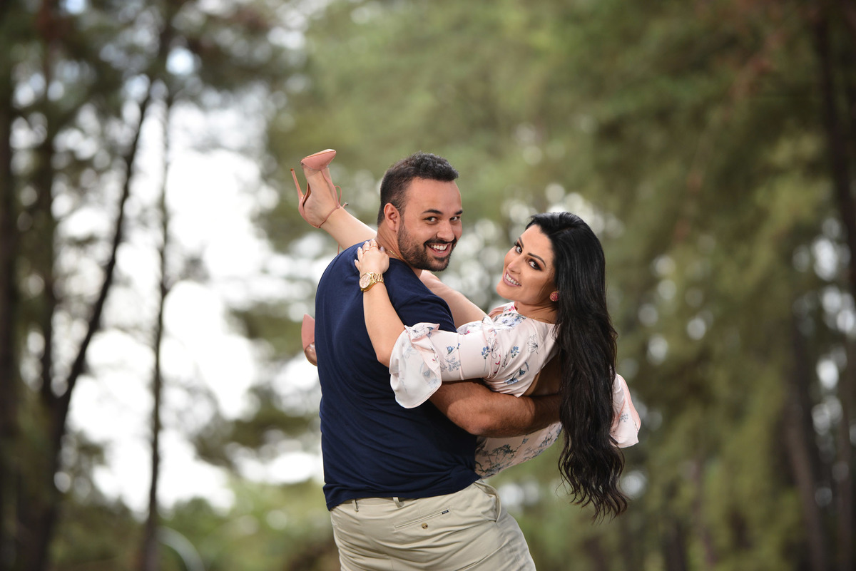 Ensaio Romântico parque  