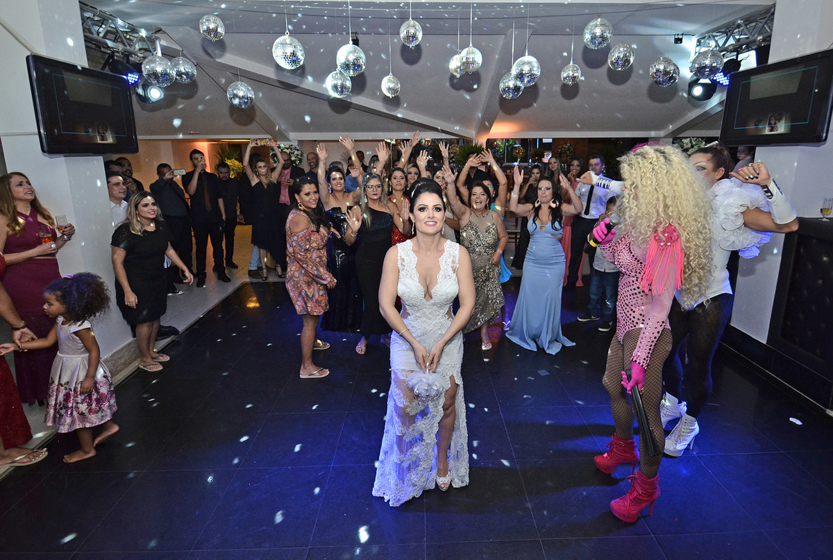 recepção de casamento salão de festa villa real