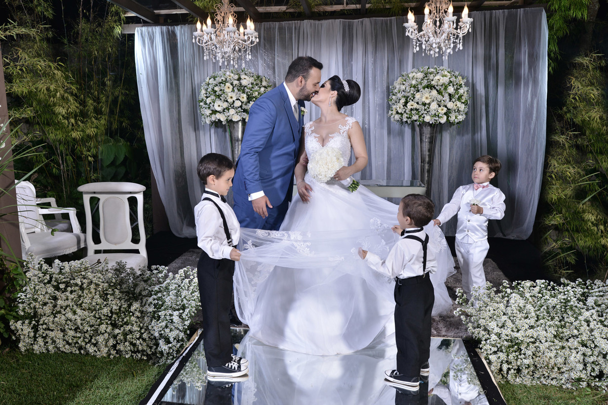 Casamento no saão de festas villa Real