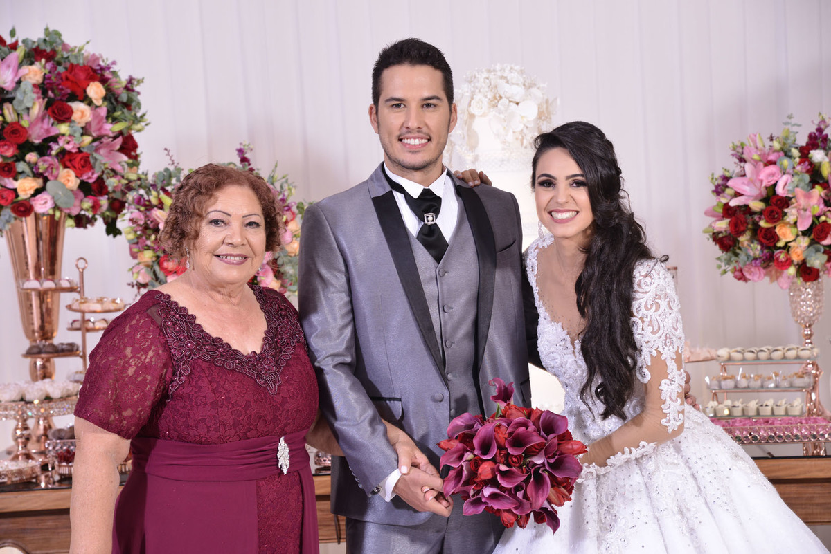 Fotografias com a avo do noiva