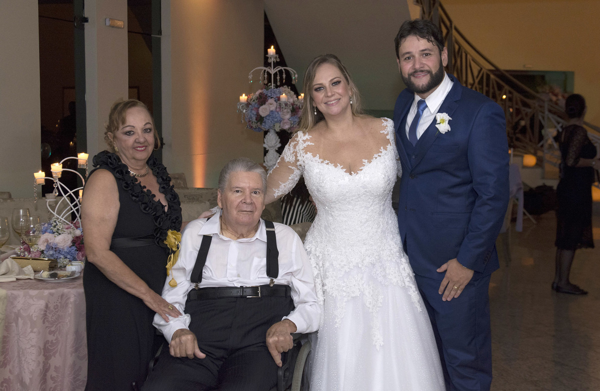 recepção de casamento salão Pathernon 