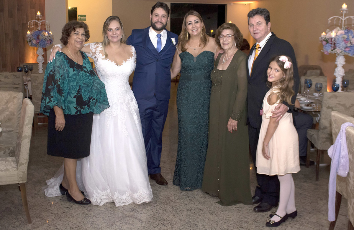 recepção de casamento salão 