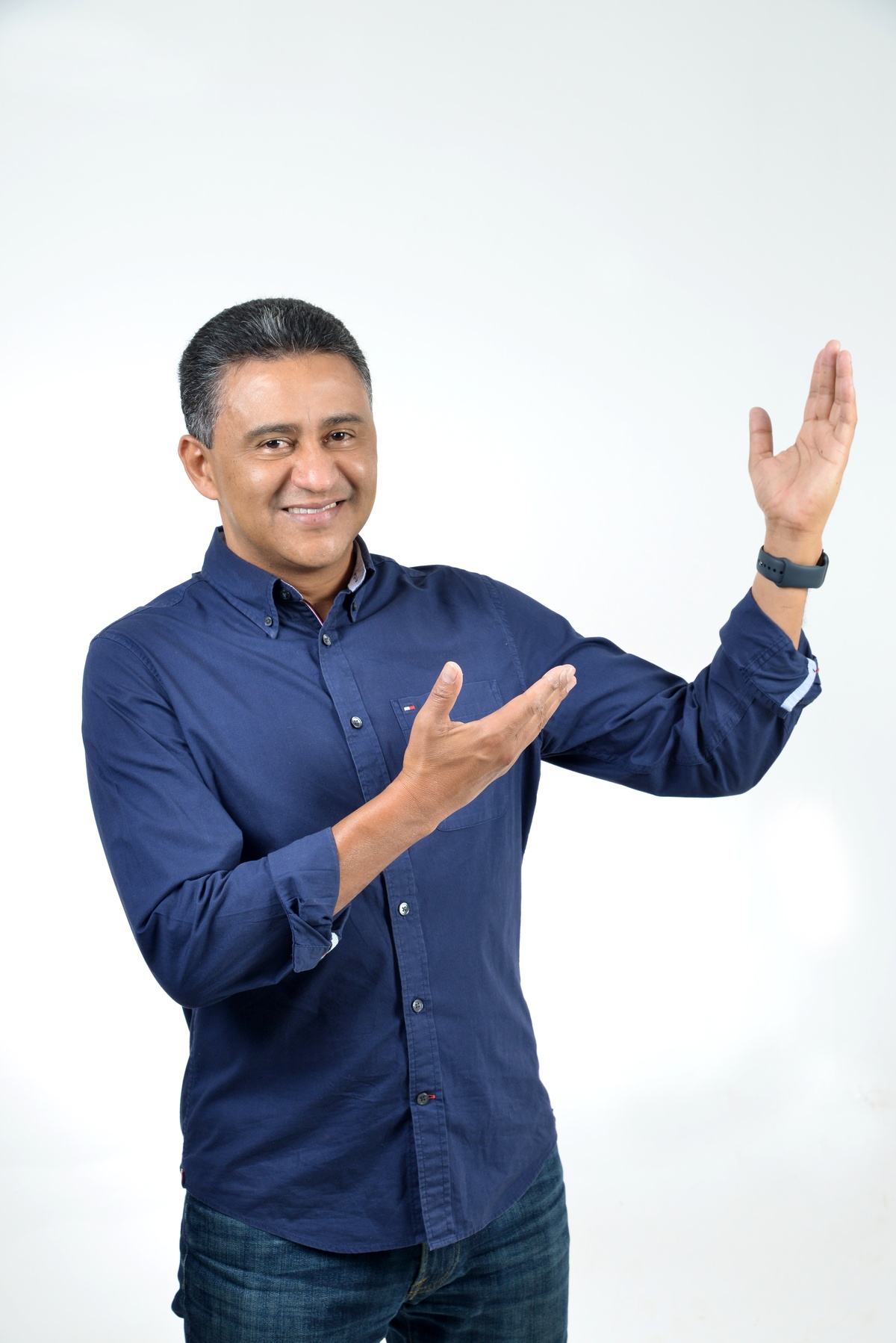 Ensaio fotográfico em Estúdio Mídia Sociais