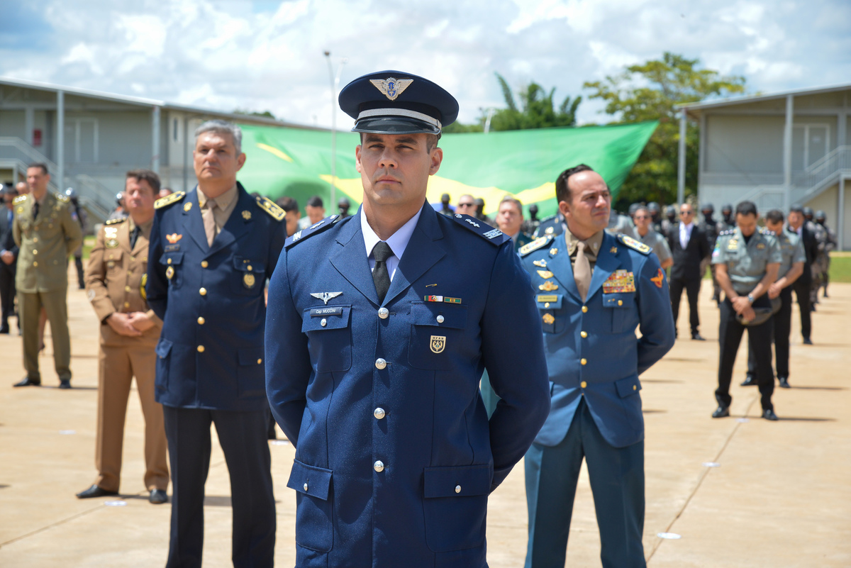 Condecoração na Força Nacional
