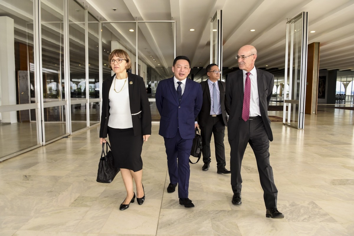 visita ao itamarati com o primeiro ministro da malasia
