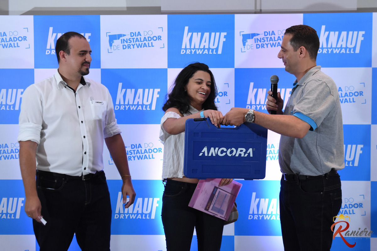 evento corporativo sorteio Knauf