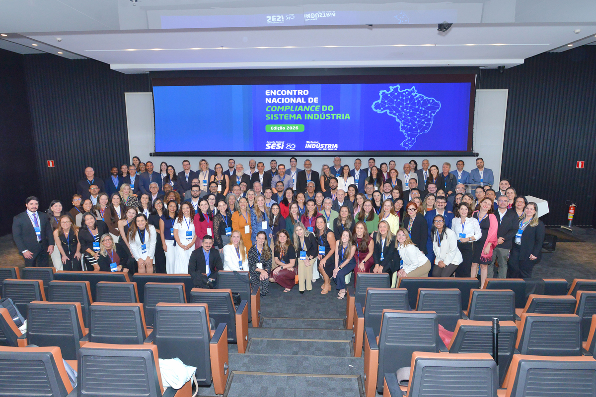 Foto do Encontro Nacional de Compliance  2026  CNI-SESI