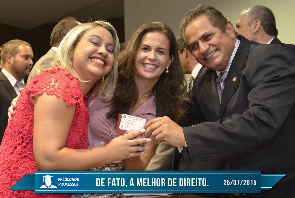 Entrega das carteiras de advogados na cede da OAB DF