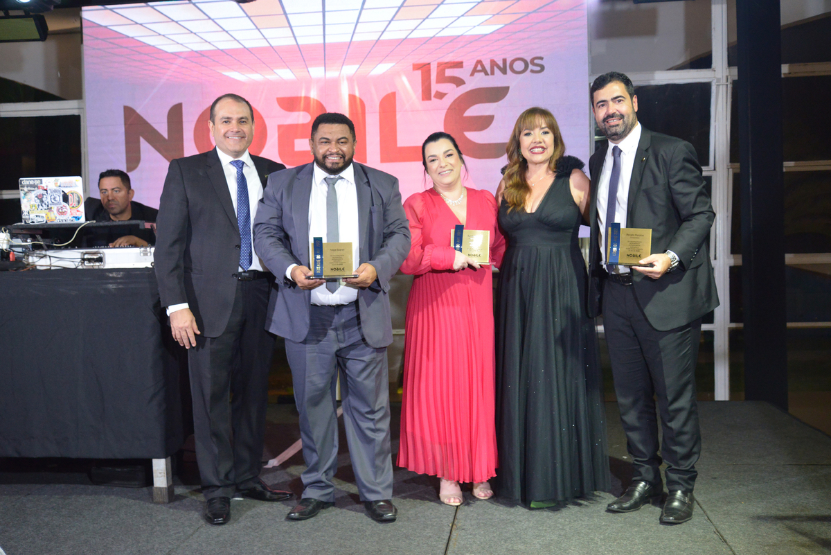 Premiação no Grupo Nobile Hotel Resort