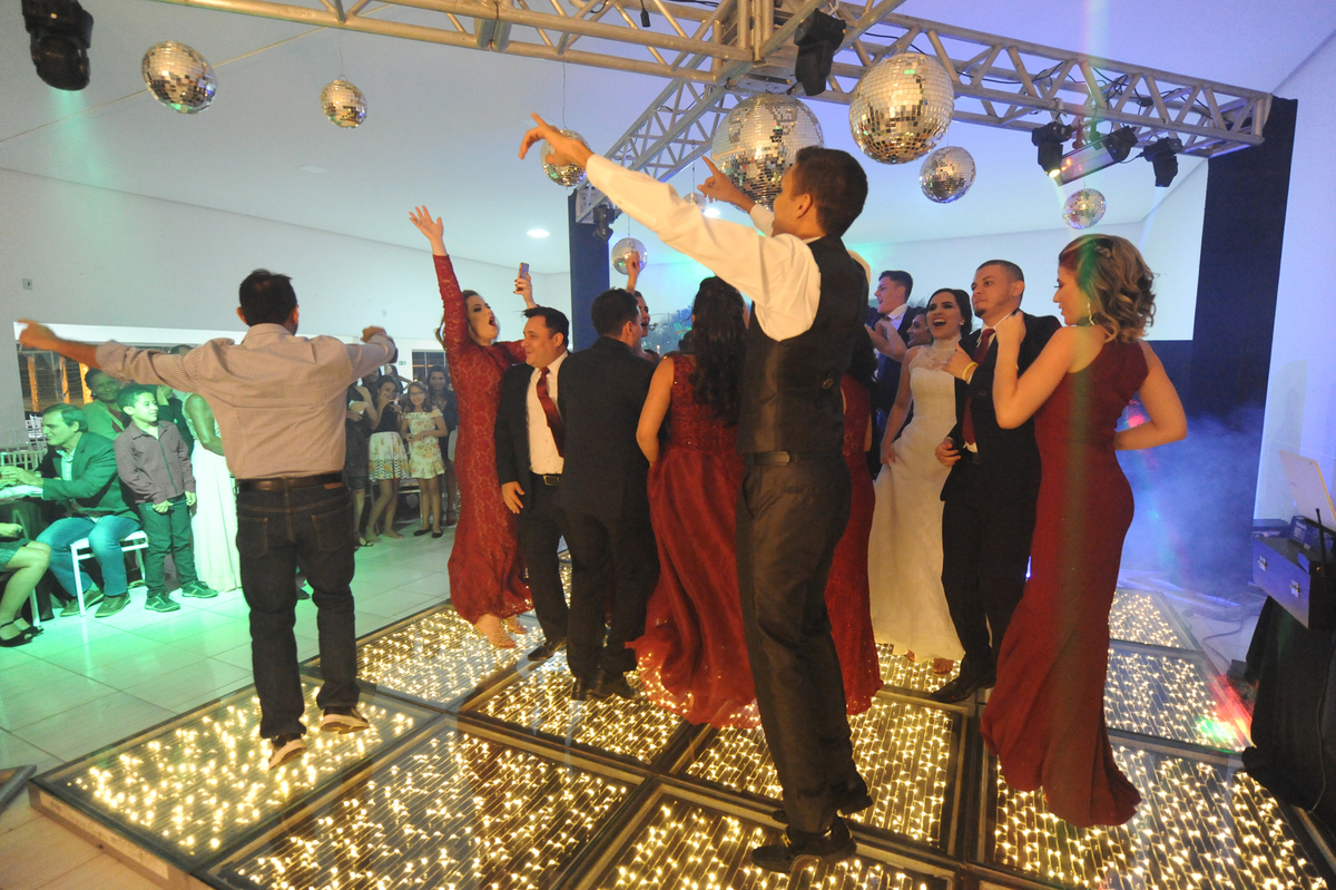 Pista de dança com Led