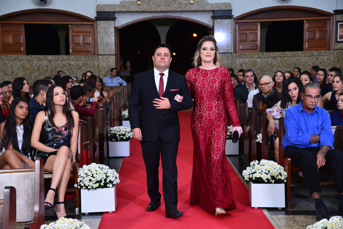 entrada dos padrinhos