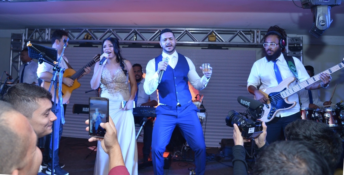 recepção de casamento na no salão de festa maison mizuno taguatinga df