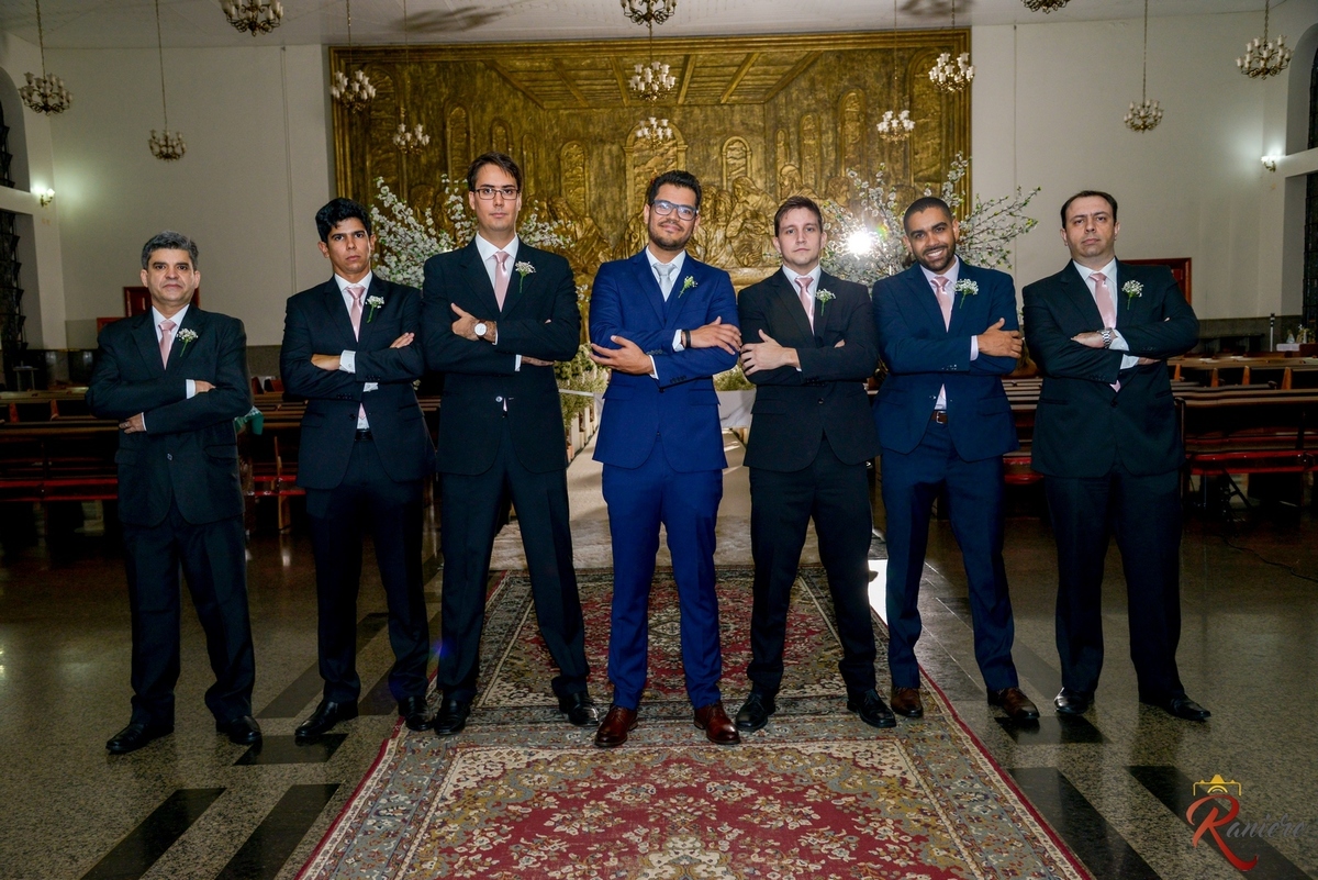 casamento na igreja nossa senhora da saudê Brasilia- fotos dos padrinhos