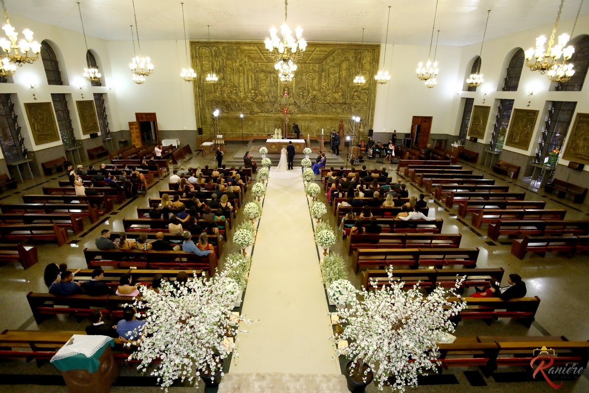 foto do mezanino da igreja nossa senhora da saudê
