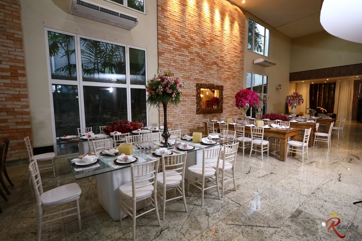 decoração do salão de festas Orpheum