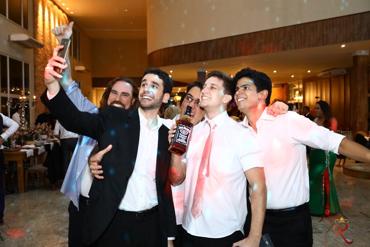 recepção no salão Orpheum