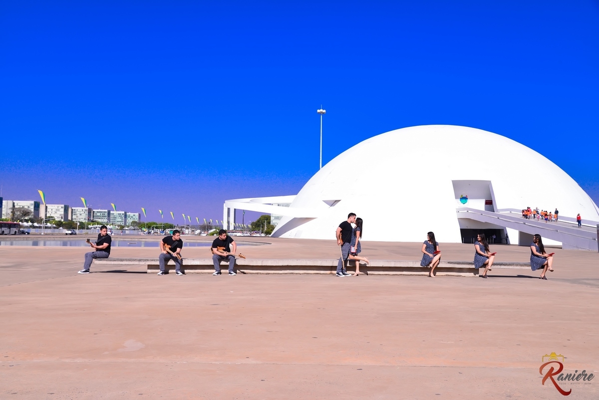 Ensaio Romântico no museu Nacional bsb 