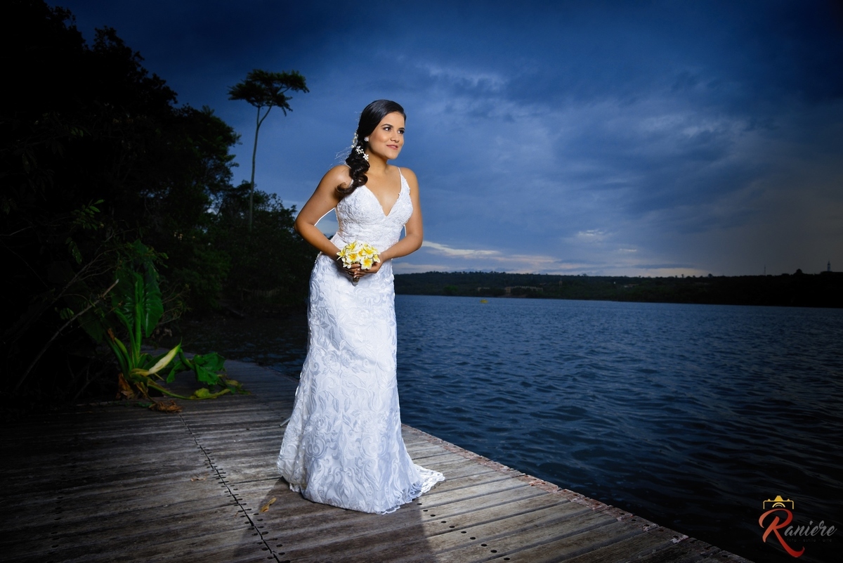 Previa de noiva nas margens do lago paranoá Brasilia DF 