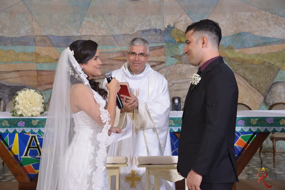 fotos de casamento no Santuário Nossa Senhora Fatima