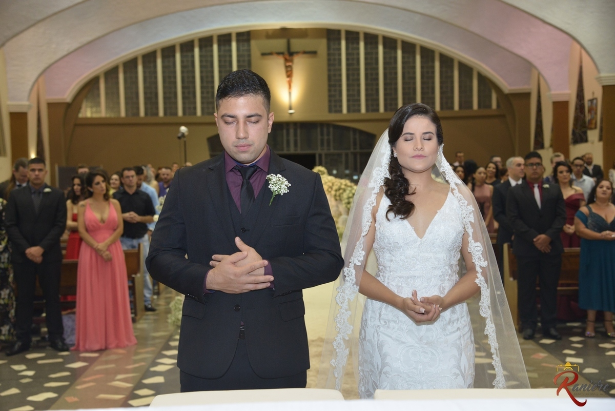 Celebração de casamento no Santuário Nossa Senhora de Fatima Brasilia