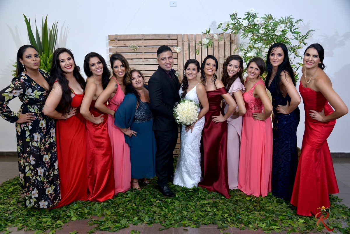 Recepção de casamento no salão de festas do Santuário Nossa Senhora de Fatima 906 sul