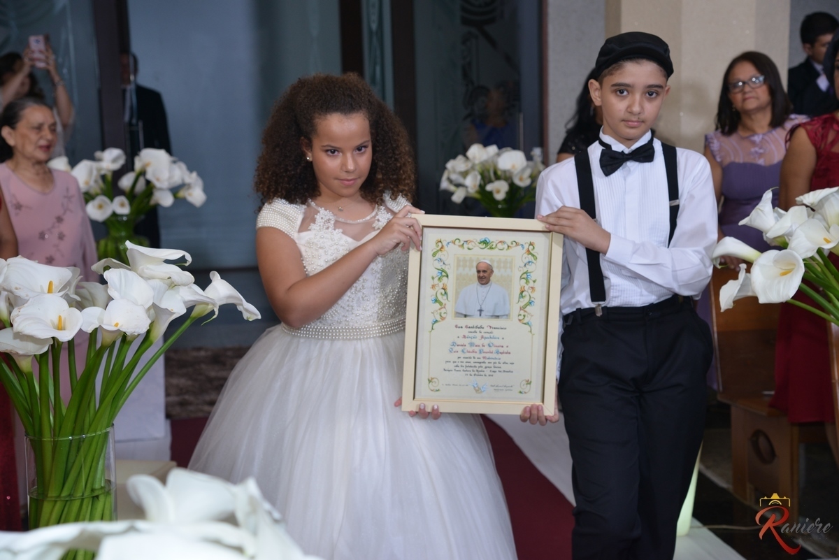 certificado de casamento expedido pelo papa no casamento da Daniela e luiz na igreja nossa senhora do rosário